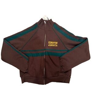 Brown and Green Kingston Jamaica Jacket
